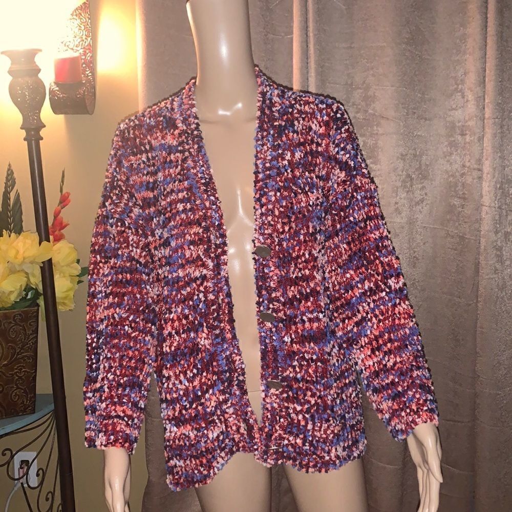 Bouclé Knit Sweater - Picture 1 of 13